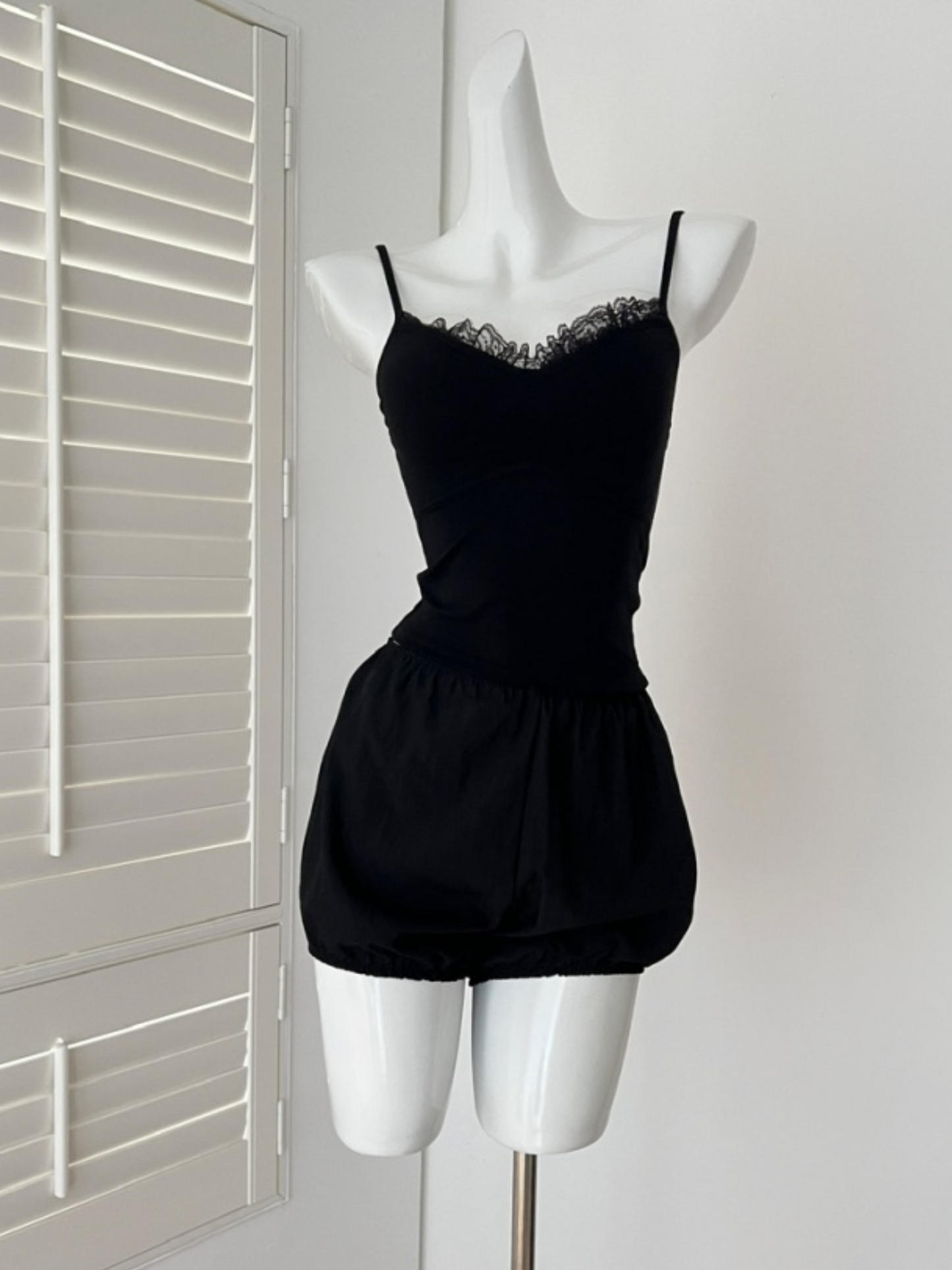 Set vestido, top y short casual moderno Patry