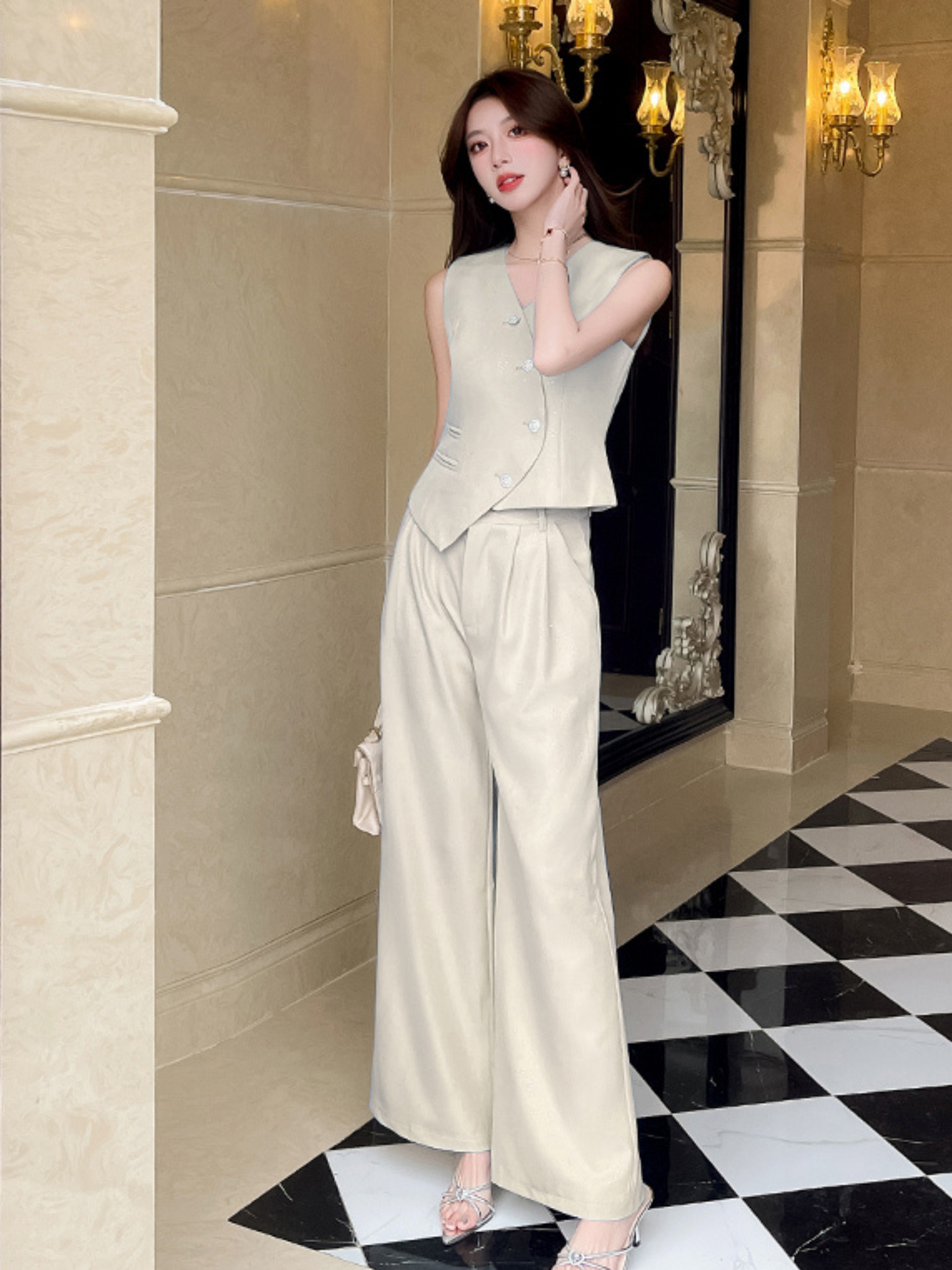 Set top y pantalón elegante moderno Sabine