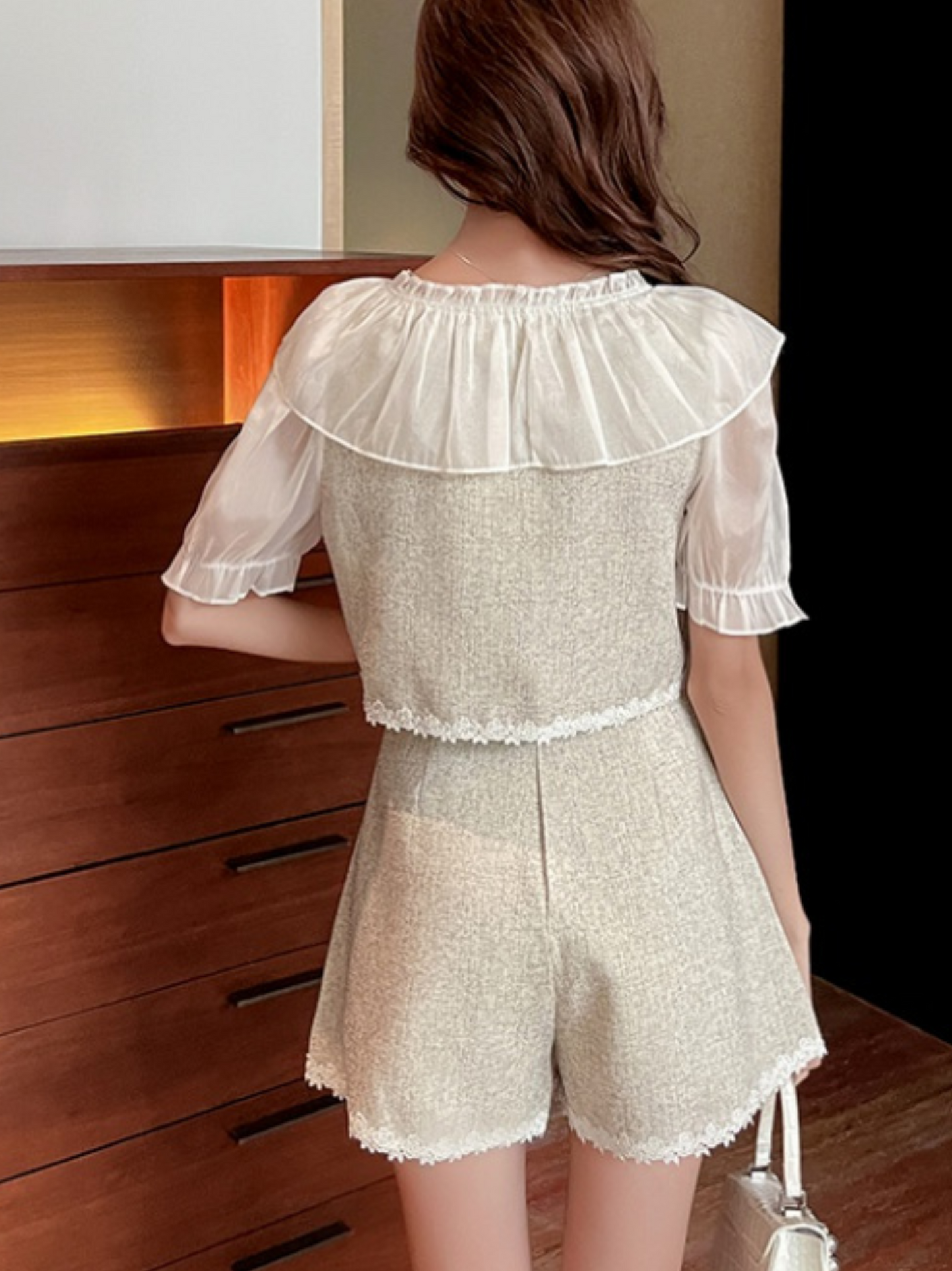 Set top y short elegante classy Dorothy
