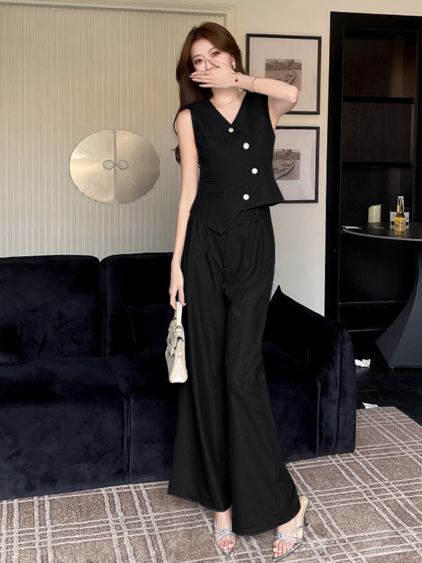Set top y pantalón elegante moderno Sabine