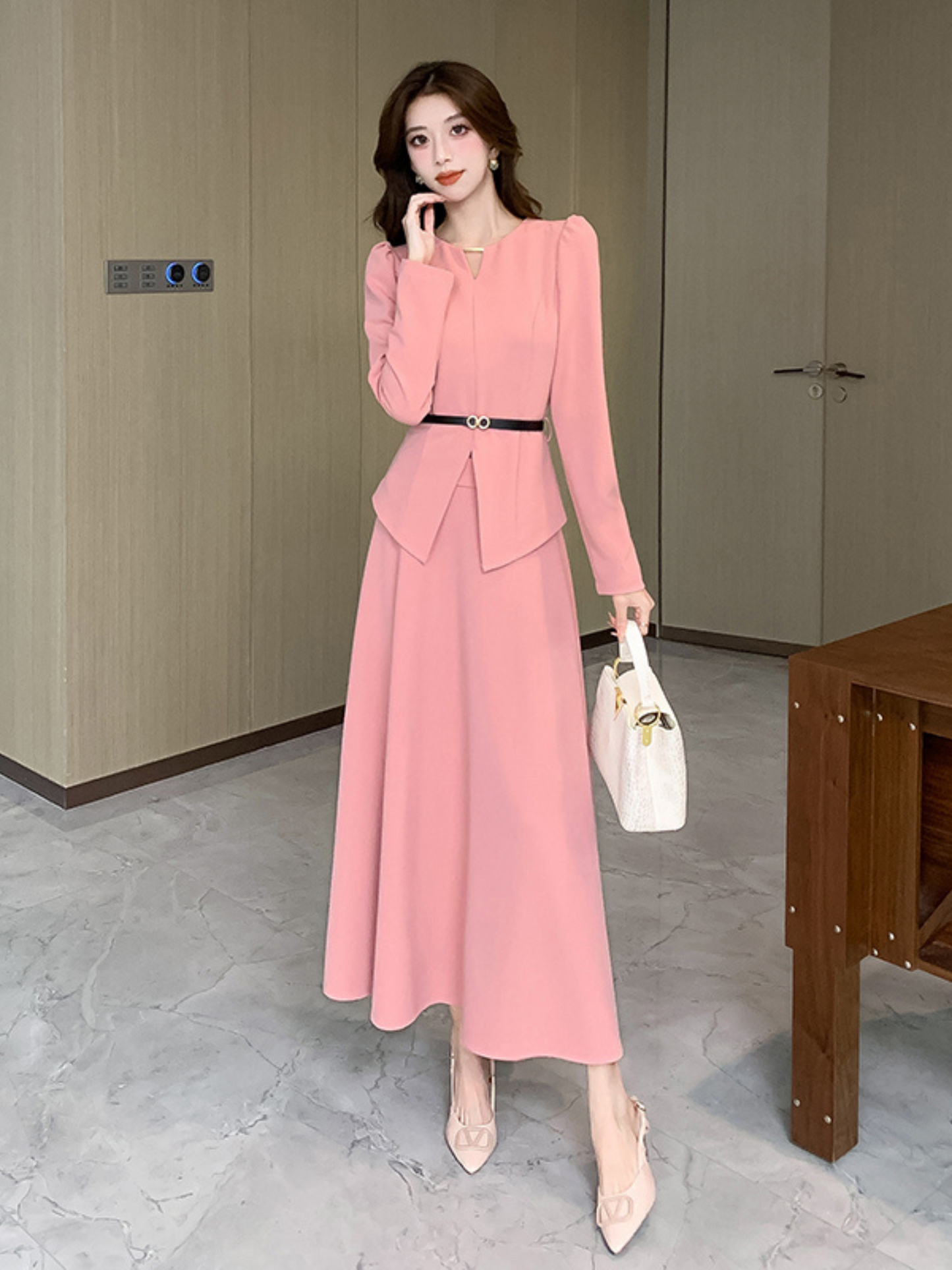 Set dos piezas elegante formal Marilu