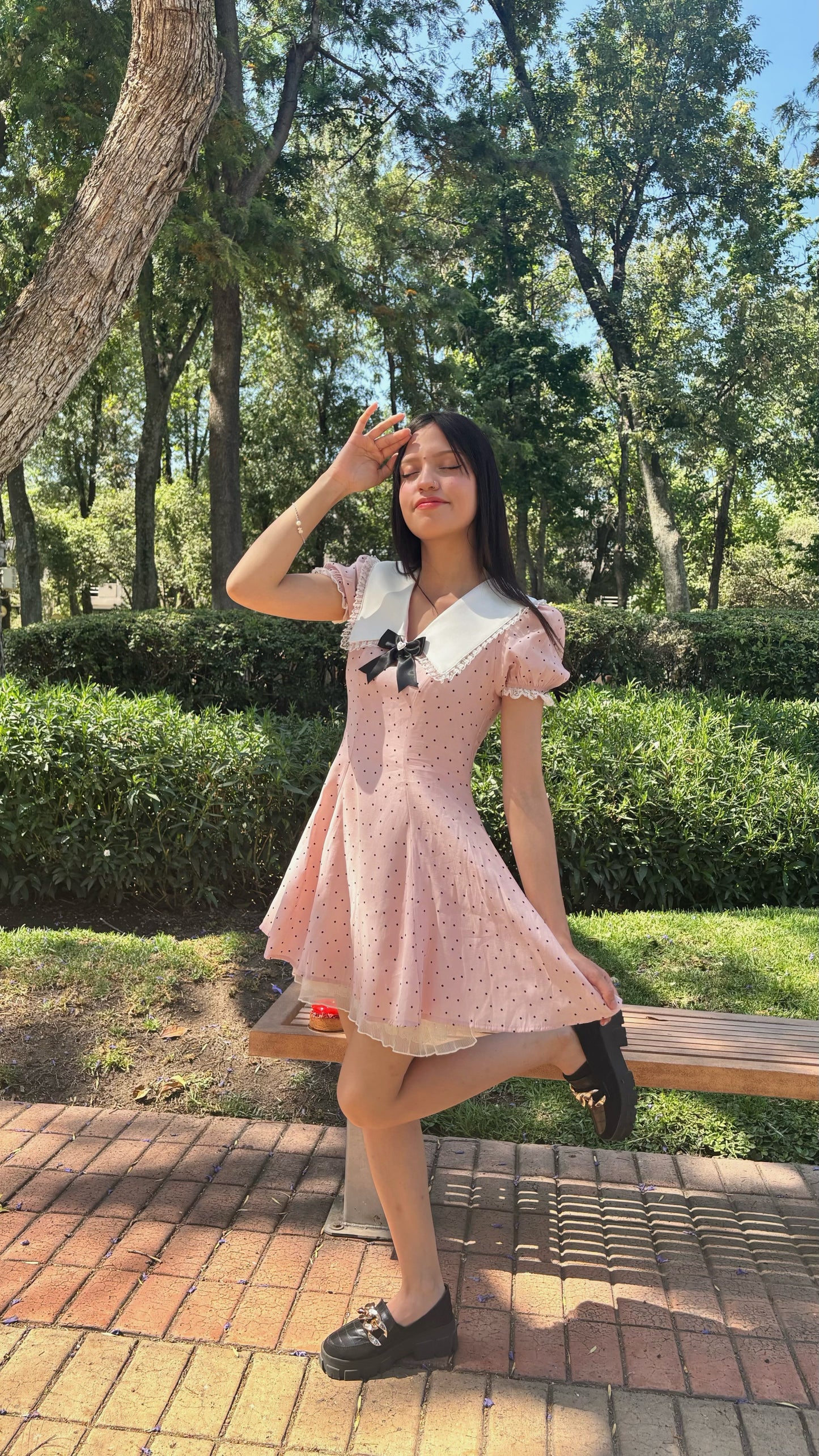 Vestido mini tierno coquette Daisy