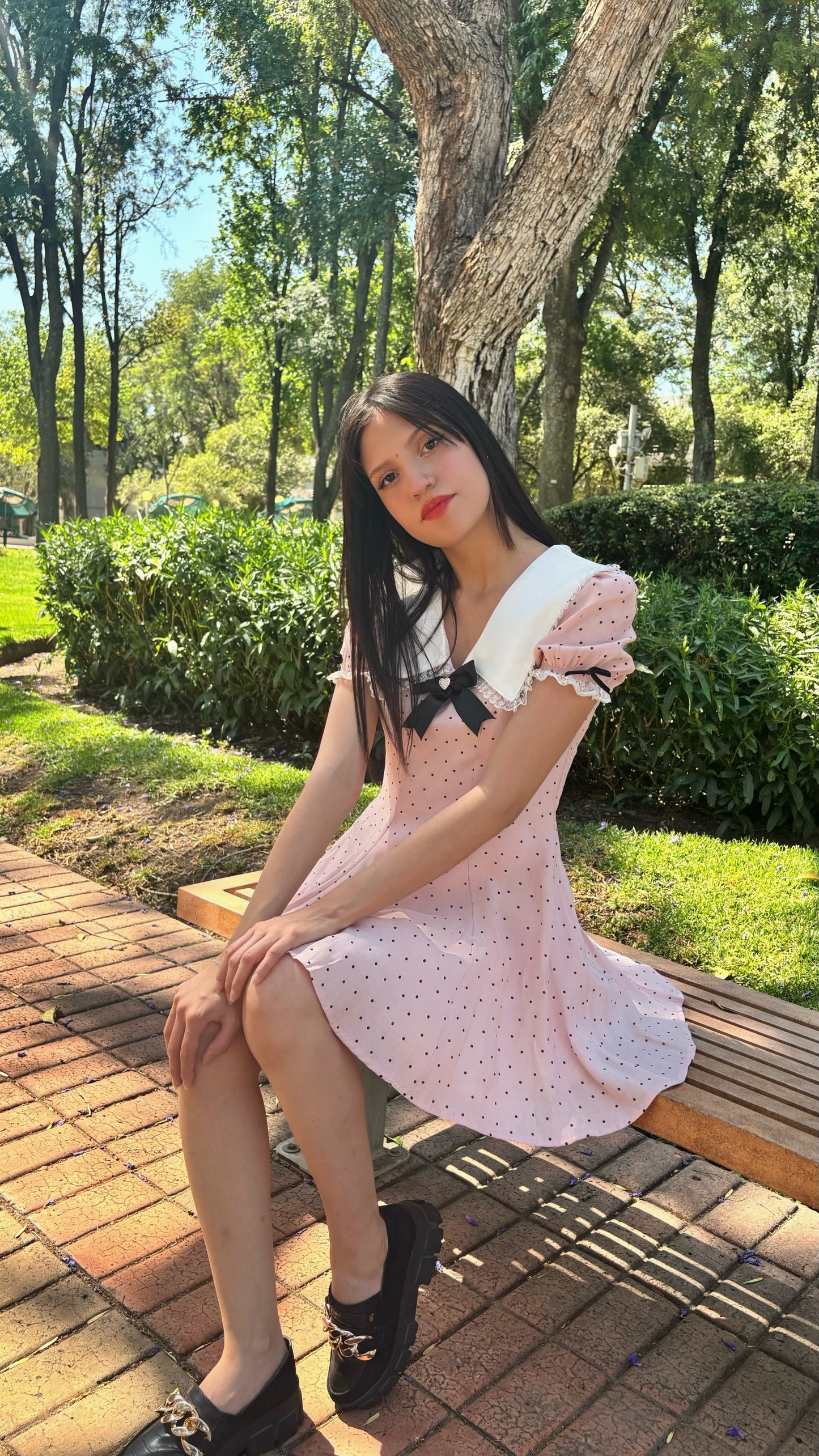 Vestido mini tierno coquette Daisy