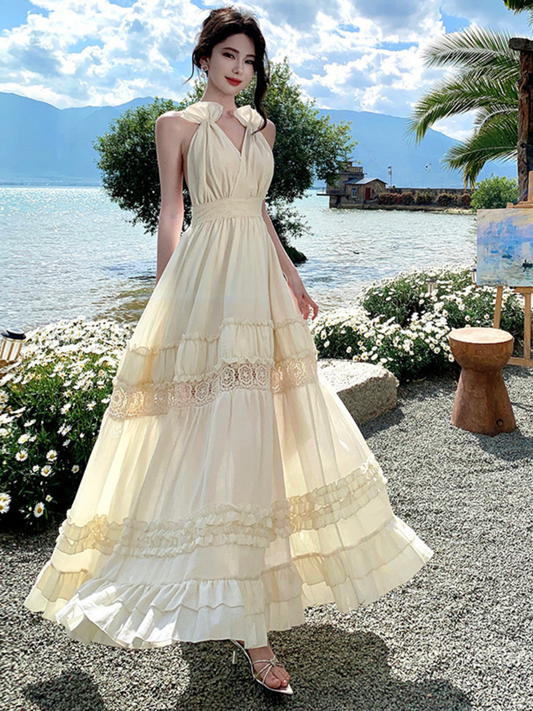 Vestido largo boho para verano Dayra