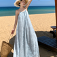 Vestido Maxi con tirantes para playa Vero