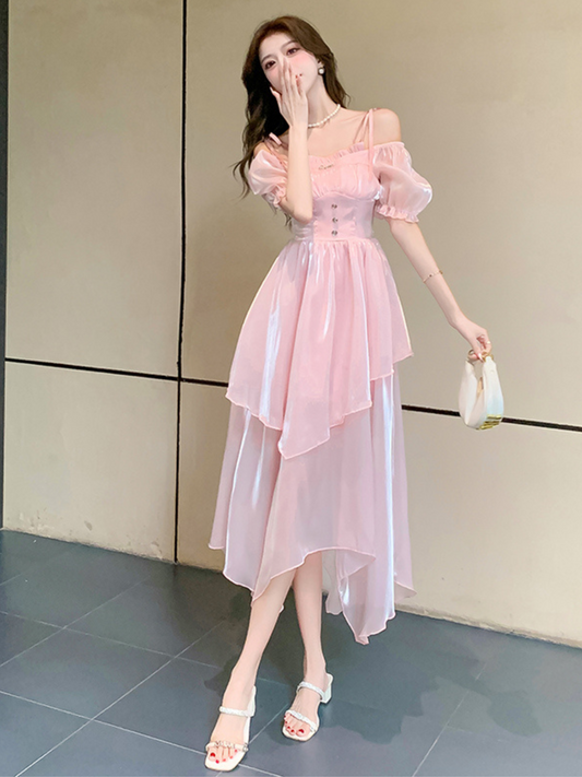 Vestido midi fairy Maya (Mayoreo)