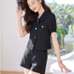 Traje formal set dos piezas blazer y short Anastasia