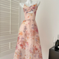 Vestido largo floreado elegante Leilani (Mayoreo)