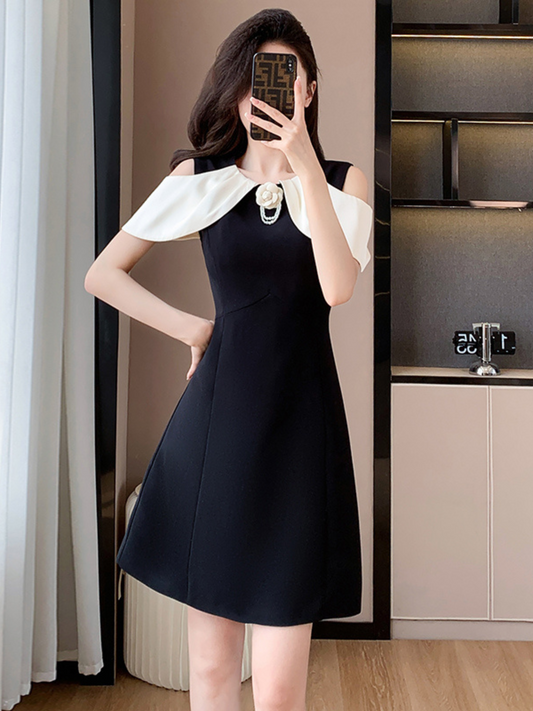 Vestido corto elegante Sabine