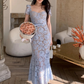Vestido largo elegante estilo sirena Aila