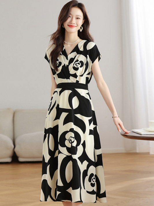 Vestido atemporal largo elegante classy Eden