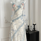 Vestido largo floral romántico Iris