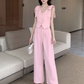 Set elegante dos piezas top y pantalón Noemi