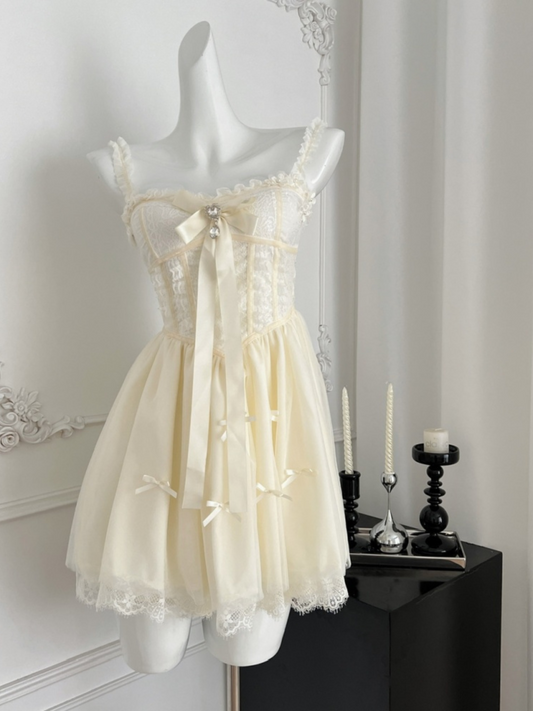 Mini vestido babydoll J-style Aime
