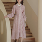 Vestido Largo Estilo Cottage Rosa Matilda