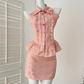Set dos piezas tierno rosa Kia (Mayoreo)