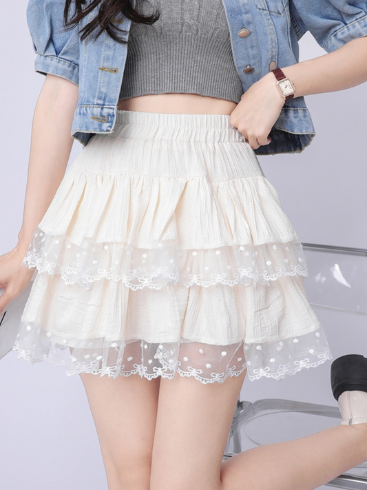 Mini falda con short Sam (mayoreo)