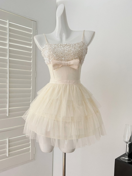 Mini vestido elegante de fiesta tierno Ximena