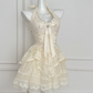 Mini vestido de encaje romántico Loretto