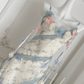 Vestido largo floral romántico Iris