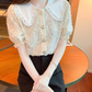Blusa elegante tierna de encaje Jamie