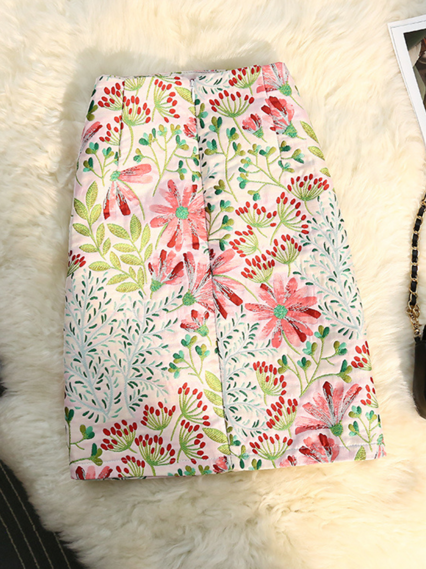 Falda corta floral Rania (Mayoreo)
