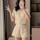 Set dos piezas top y short elegante Irma
