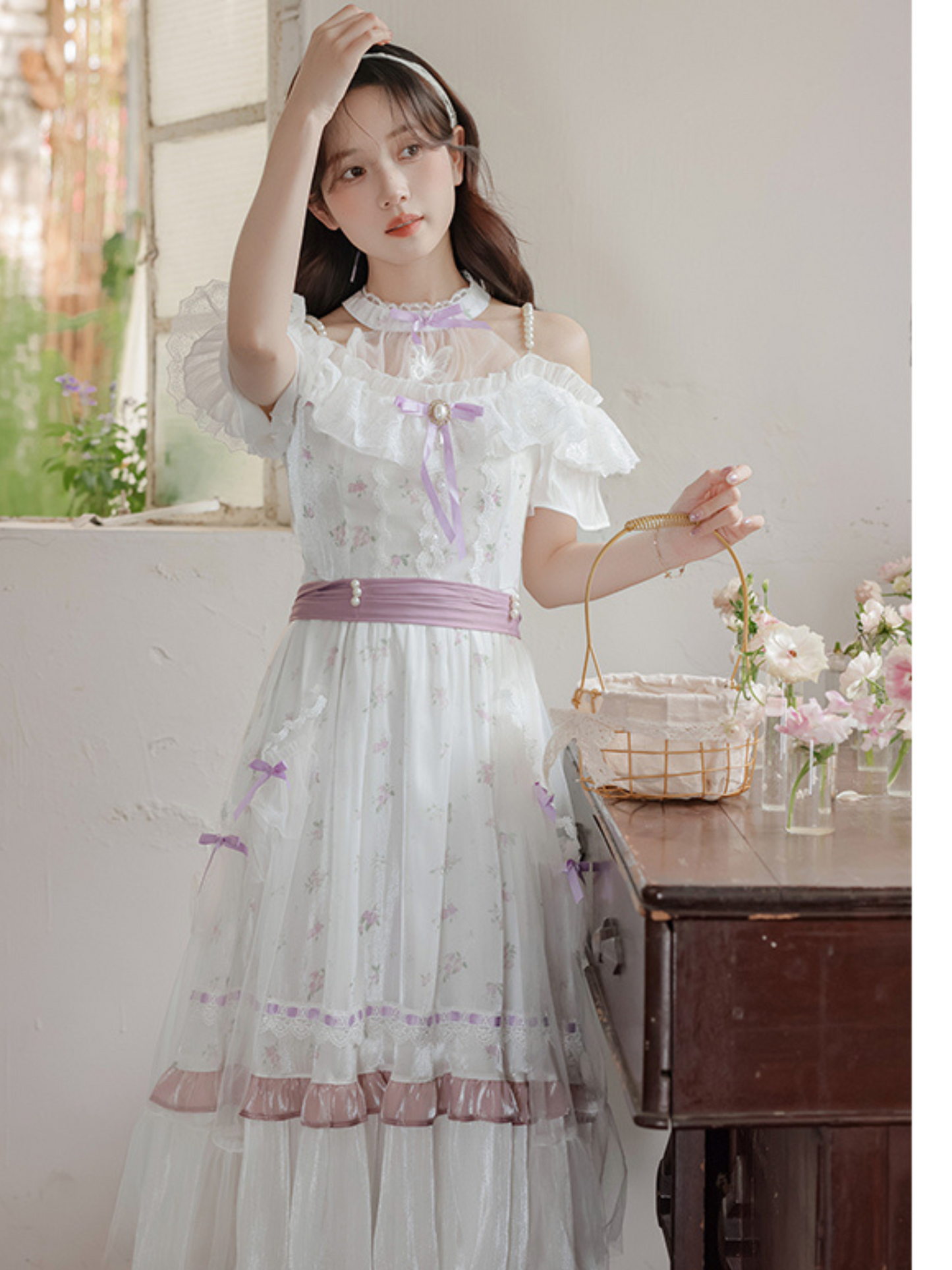 Vestido largo vintage J-style Yuki