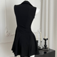 Set vestido, top y short casual moderno Patry