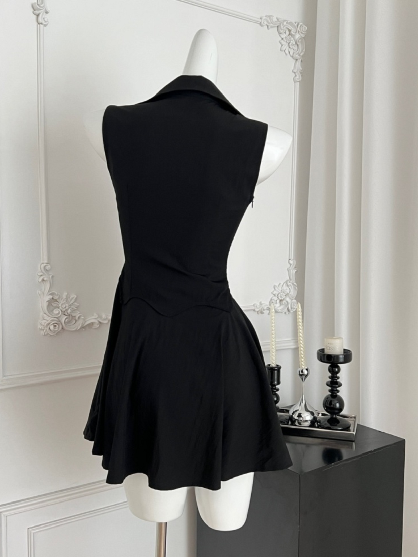 Set vestido, top y short casual moderno Patry