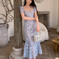 Vestido largo elegante estilo sirena Aila
