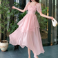 Vestido midi fairy Maya (Mayoreo)