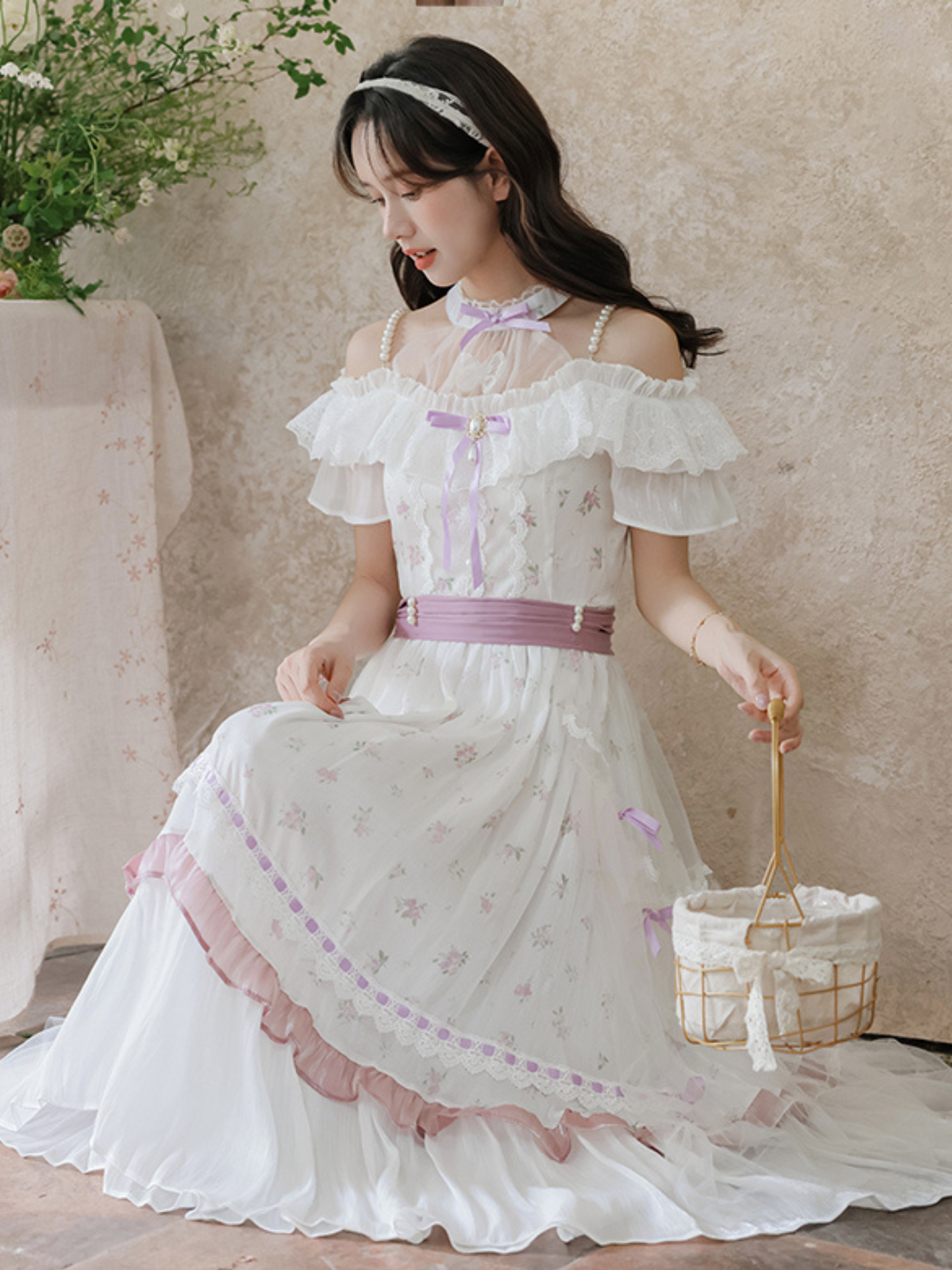 Vestido largo vintage J-style Yuki