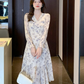 Vestido largo floral casual Julieta