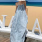 Vestido Maxi con tirantes para playa Vero