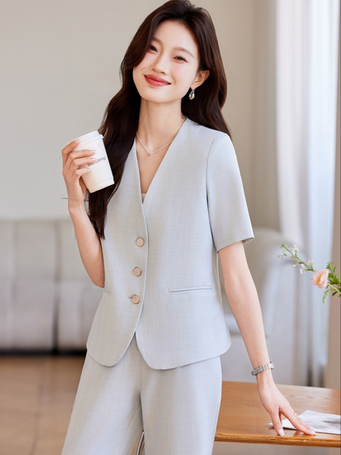 Traje formal dos piezas blazer y pantalón Briana