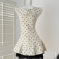 Vestido mini retro elegante Aubrey (Mayoreo)