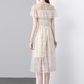 Vestido midi elegante classy Dalila