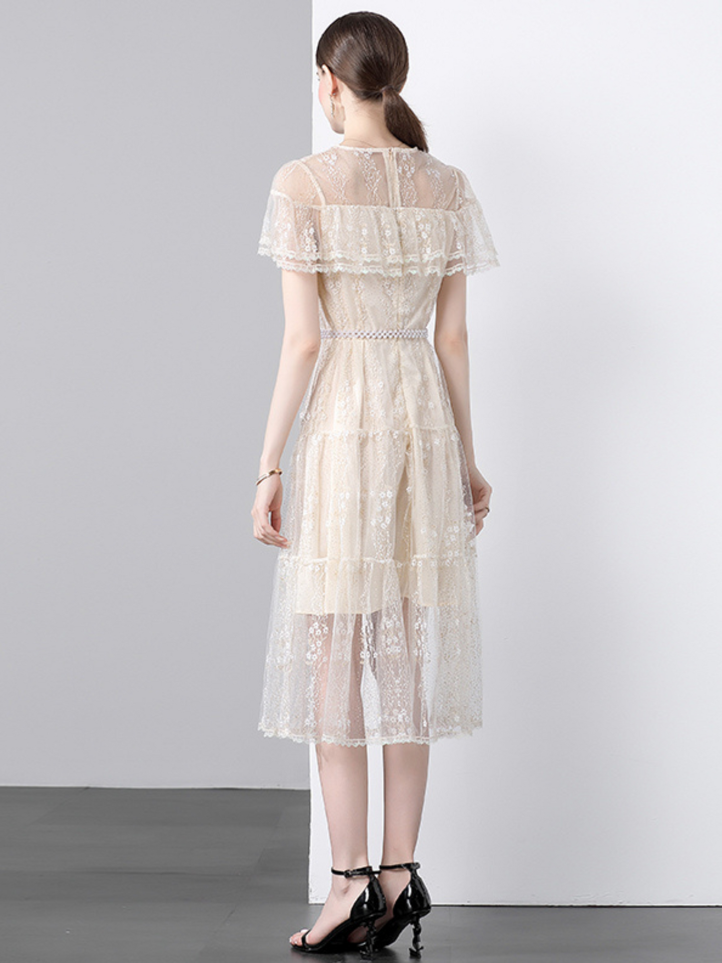 Vestido midi elegante classy Dalila
