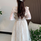 Vestido retro vintage con encaje Misty