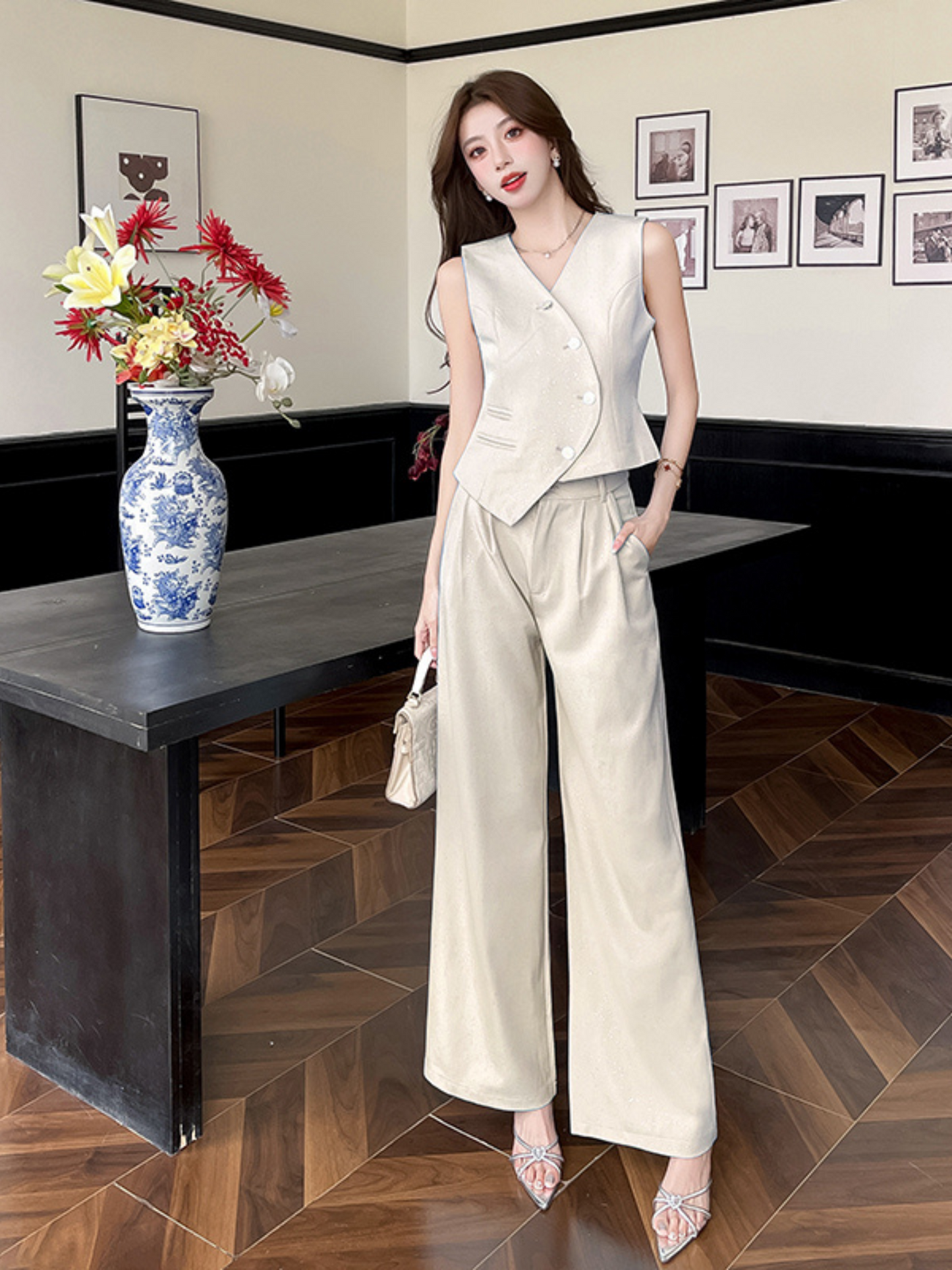 Set top y pantalón elegante moderno Sabine