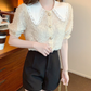 Blusa elegante tierna de encaje Jamie
