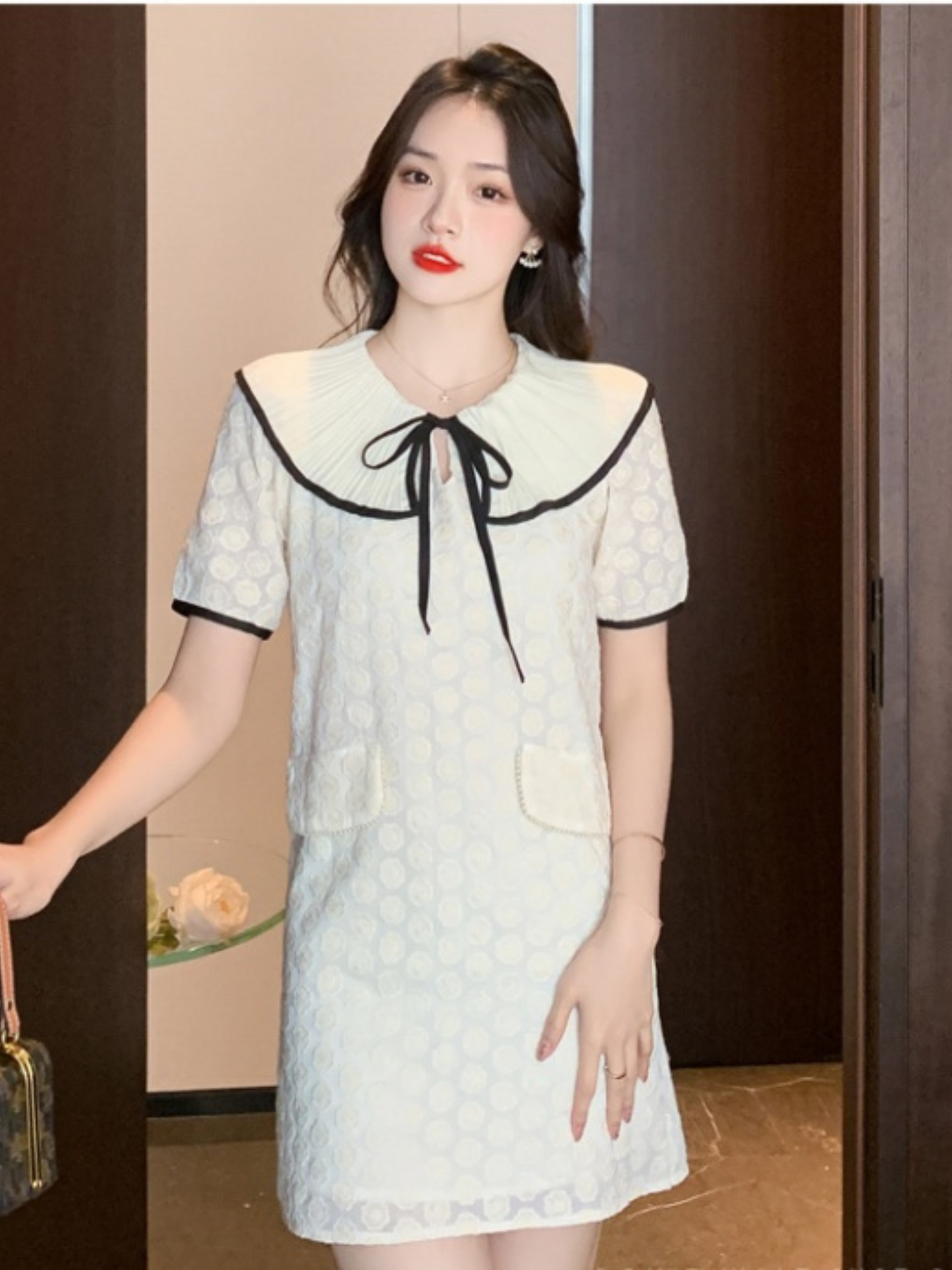 Vestido elegante corto tierno Vianney
