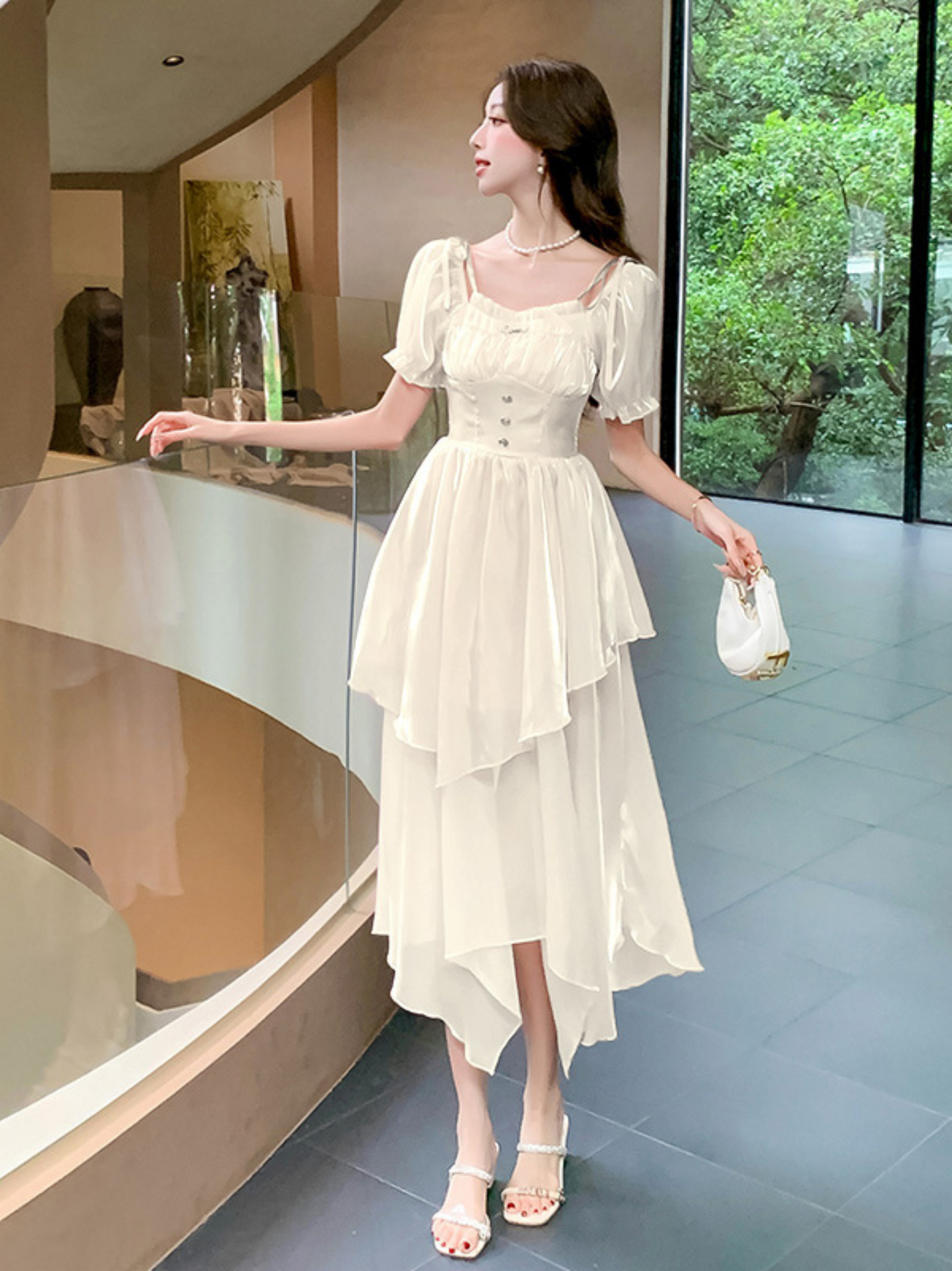 Vestido midi fairy Maya (Mayoreo)