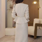 Set dos piezas blazer y falda elegante lujoso Collins