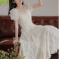 Vestido largo elegante romántico Vicky
