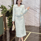 Set dos piezas blazer y falda classy lujoso Francis
