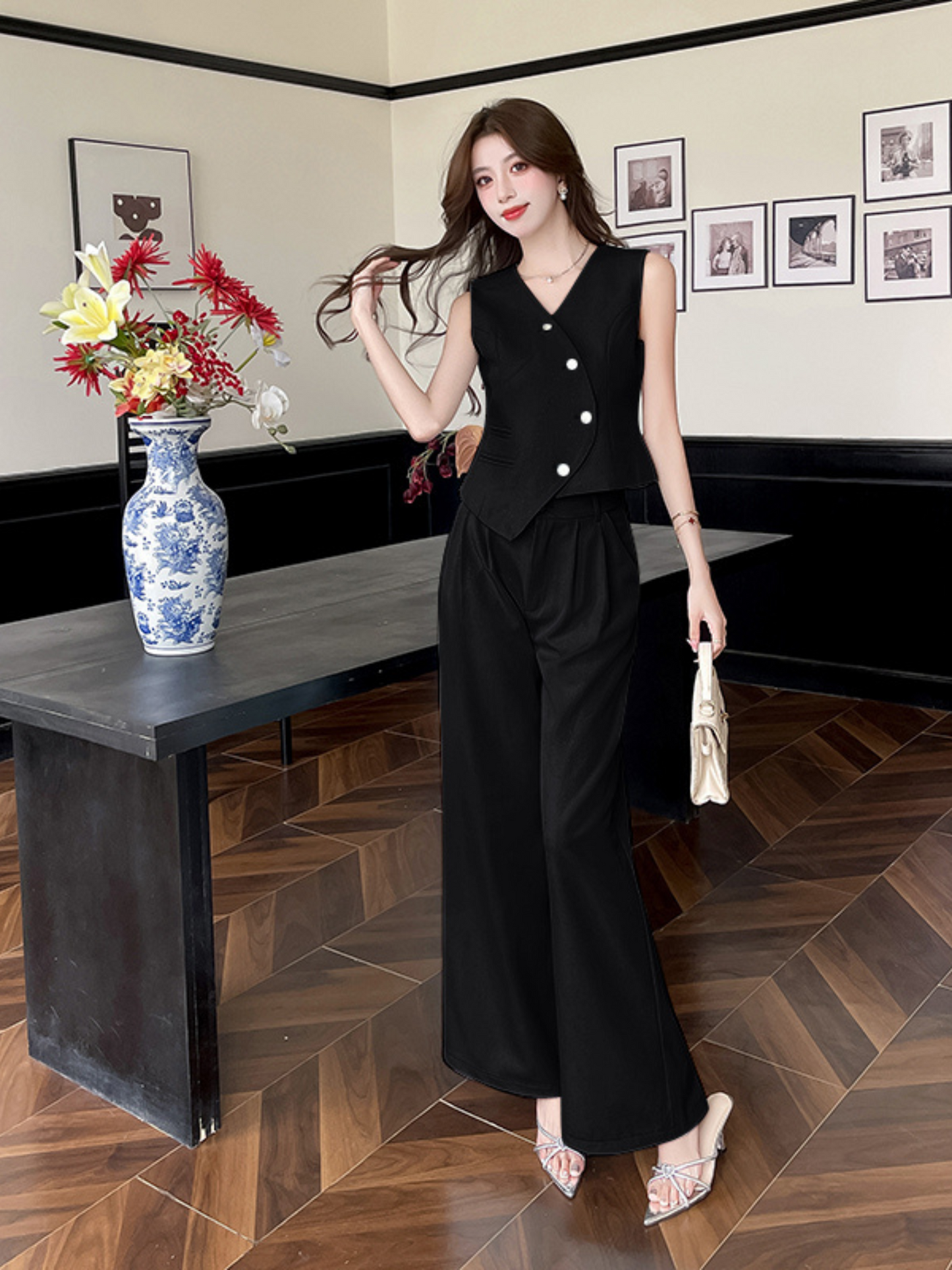 Set top y pantalón elegante moderno Sabine
