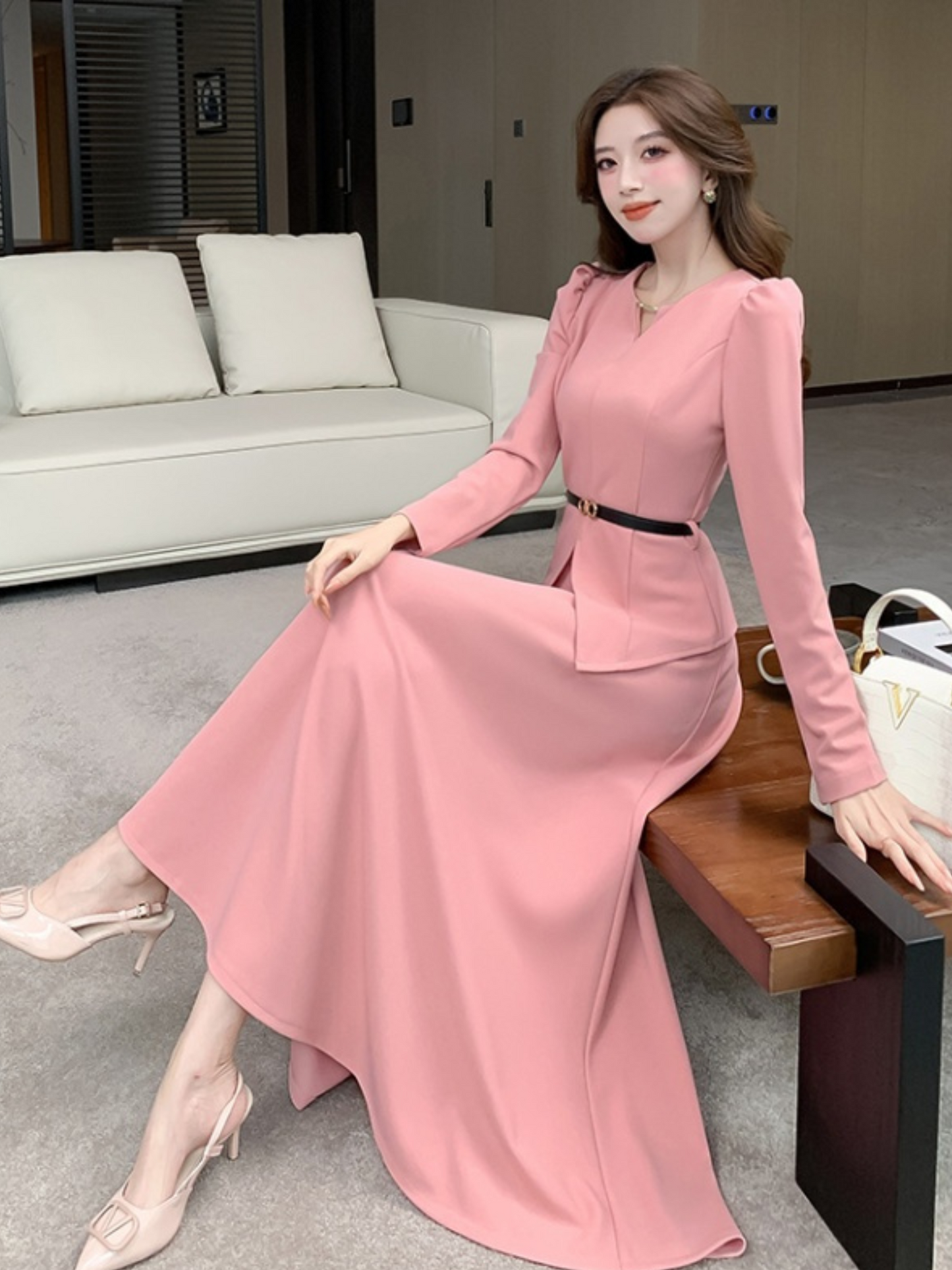 Set dos piezas elegante formal Marilu