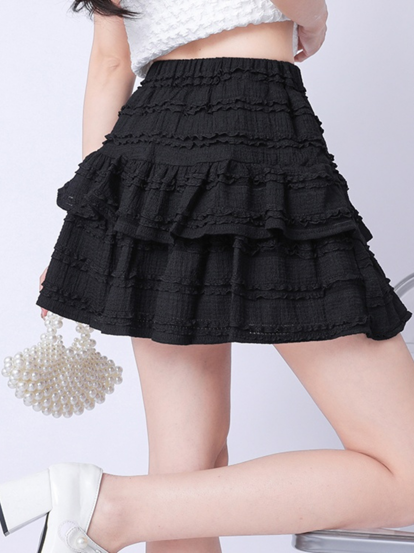 Mini falda short Leila (Mayoreo)